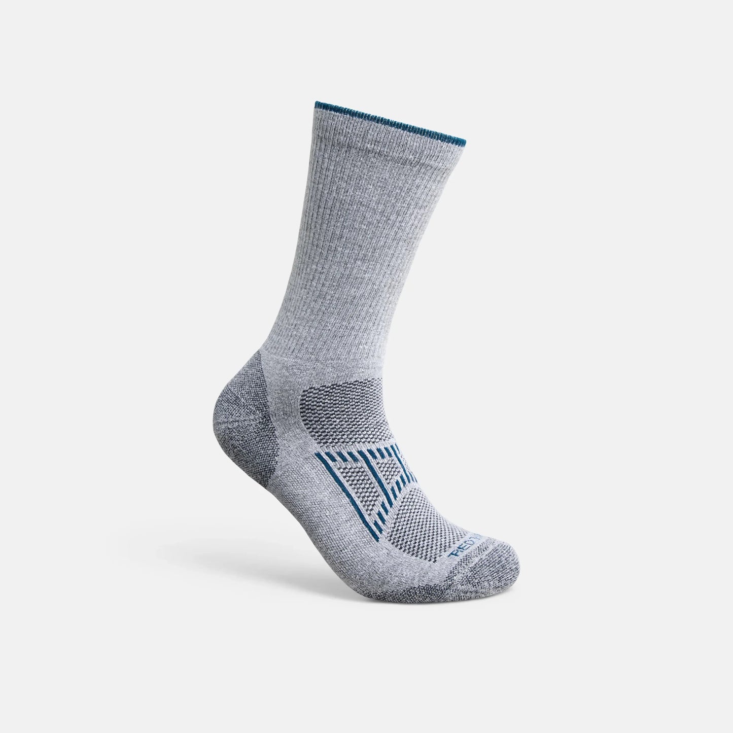 Unisex CoolMax® Blend Crew Sock in Gray 97397 - Red Wing Shoes Apparel