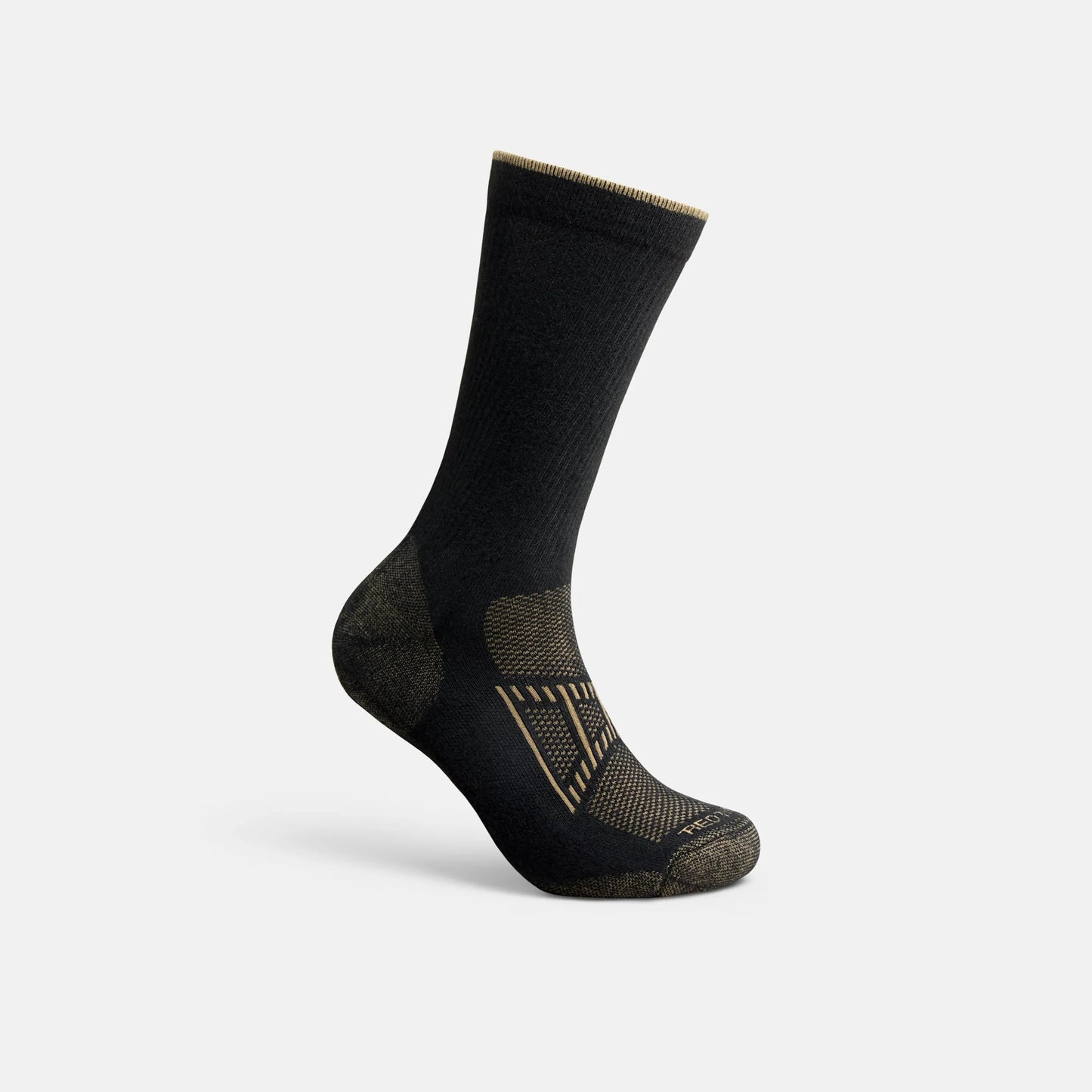 Unisex CoolMax® Blend Crew Sock in Black 97397 - Red Wing Shoes Apparel