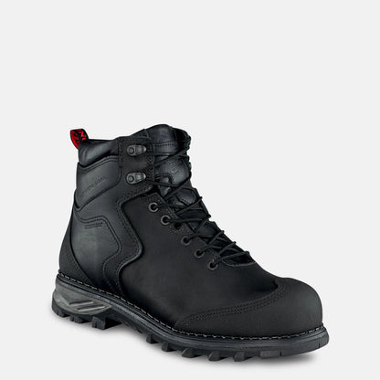 Burnside 6-inch Waterproof Safety Toe Boot Black 2411 - Red Wing Shoes Men