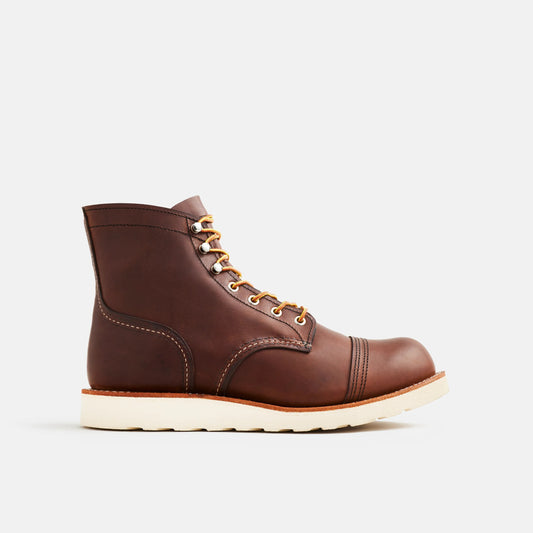 Iron Ranger Traction Tred in Brown Leather 8088 | Red Wing Heritage - Red Wing Shoes Men