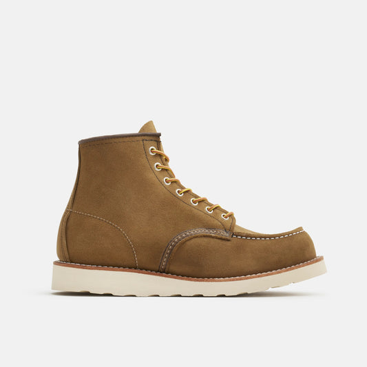 Classic Moc 6-Inch Boot in Olive Leather 8881 | Red Wing Heritage - Red Wing Shoes Men