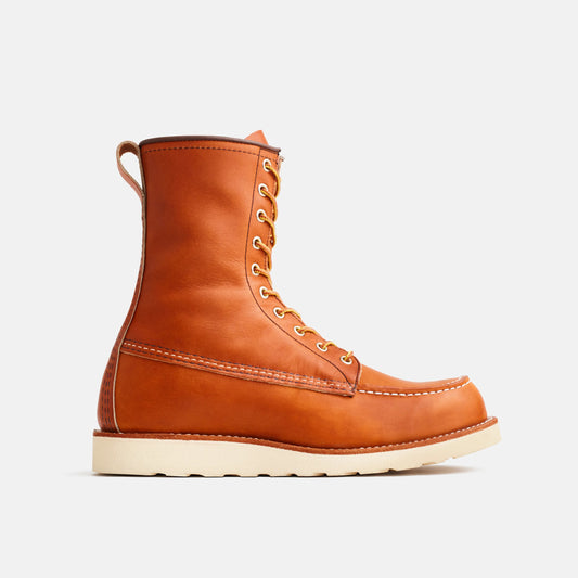 8-Inch Classic Moc Boot in Brown Leather 877 - Red Wing Shoes Men