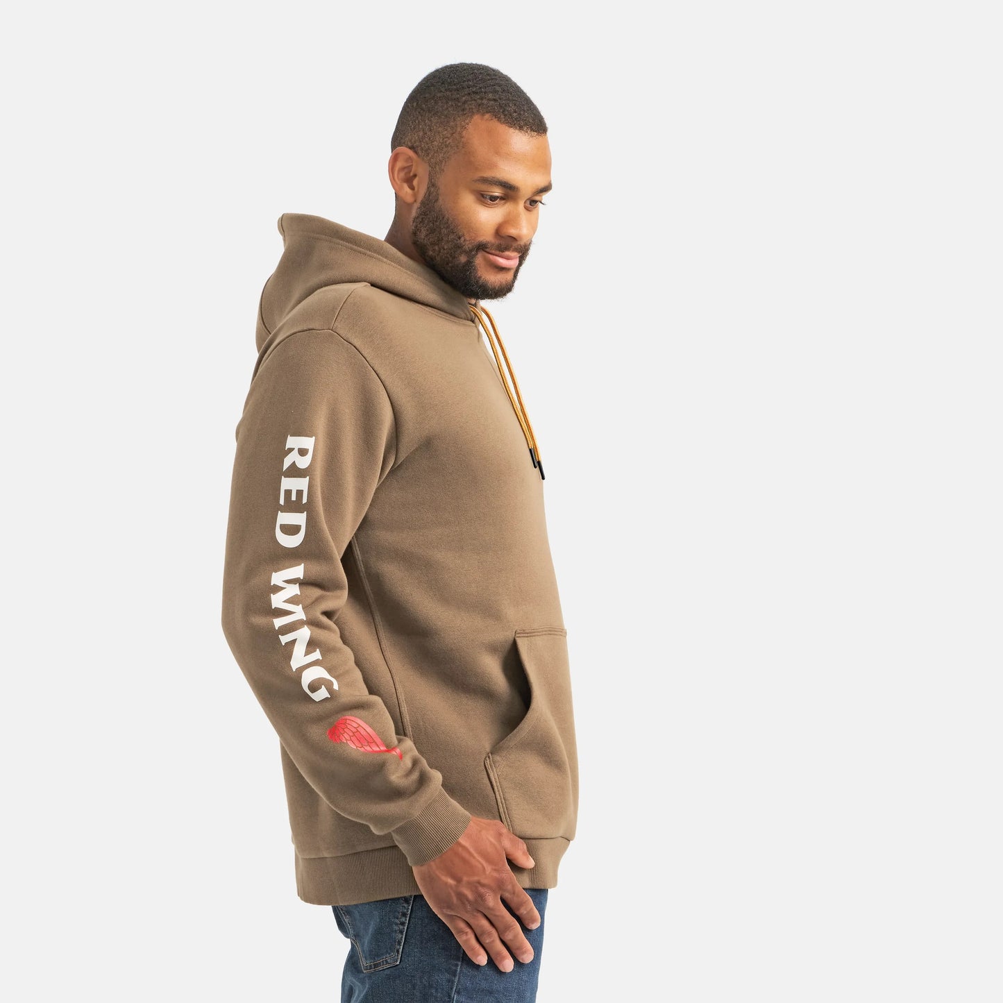 Classic Hoodie in Brown 98482 - Red Wing Shoes Men|Apparel