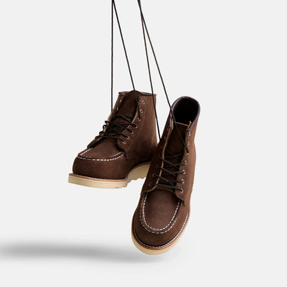 Classic Moc 6-Inch Boot in Chocolate Muleskinner Leather 3476 | Red Wing Heritage - Red Wing Shoes Women
