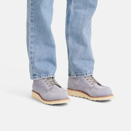6-Inch Classic Moc Short Boot in Lavender Leather 3300 | Red Wing Heritage - Red Wing Shoes Women