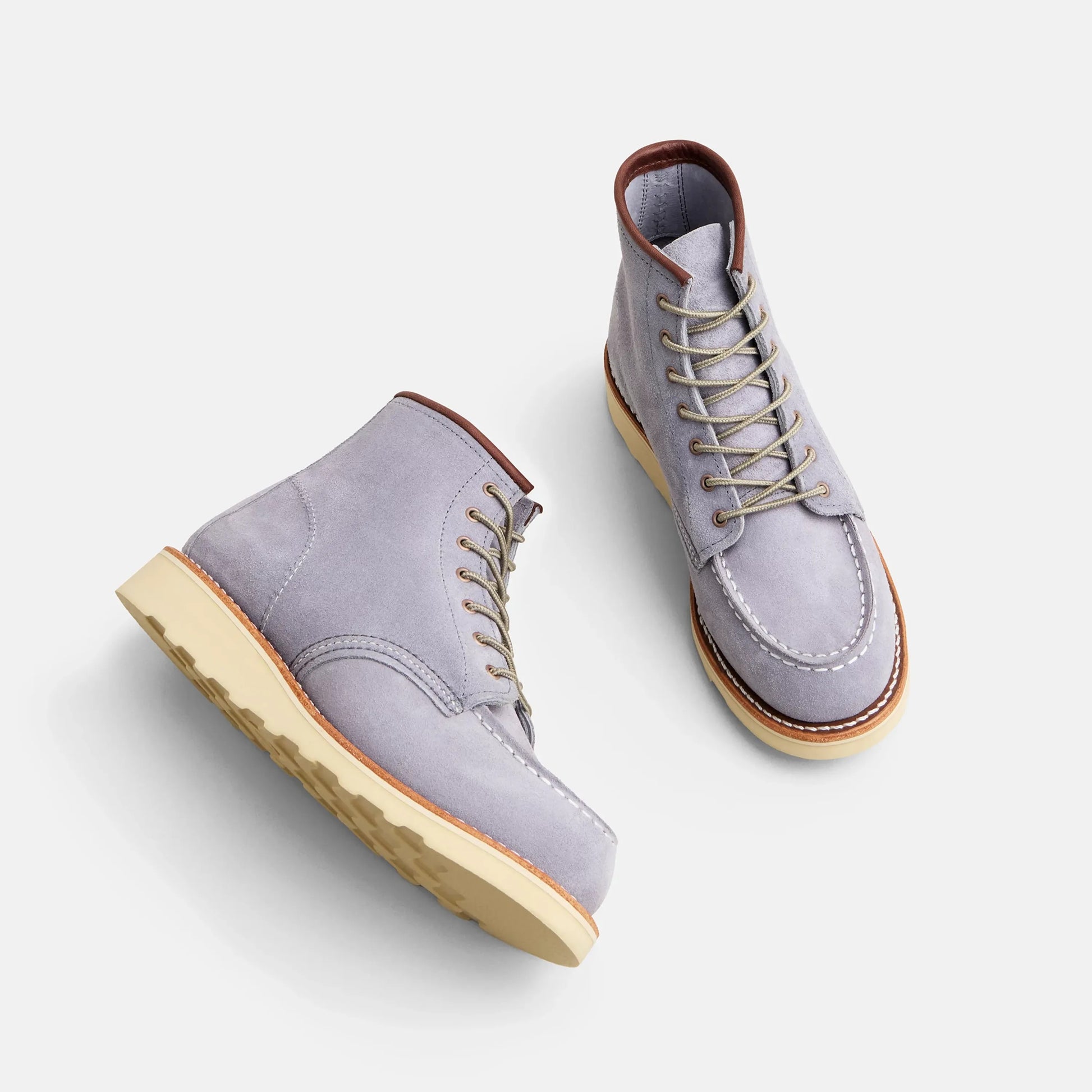 6-Inch Classic Moc Short Boot in Lavender Leather 3300 | Red Wing Heritage - Red Wing Shoes Women