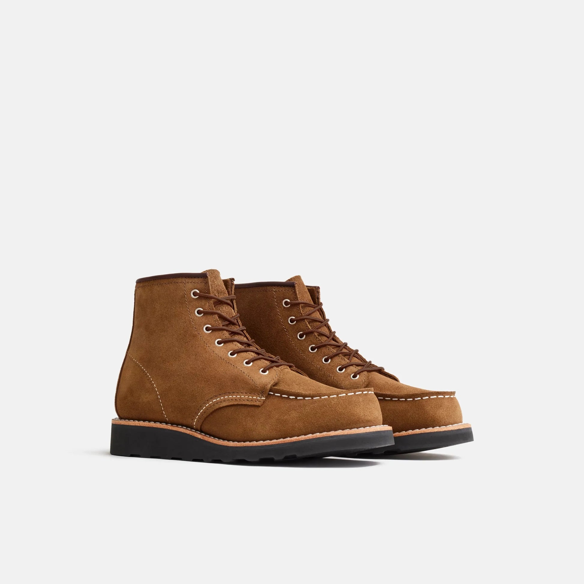 6-Inch Classic Moc Short Boot in Olive Leather 3377 | Red Wing Heritage - Red Wing Shoes Women
