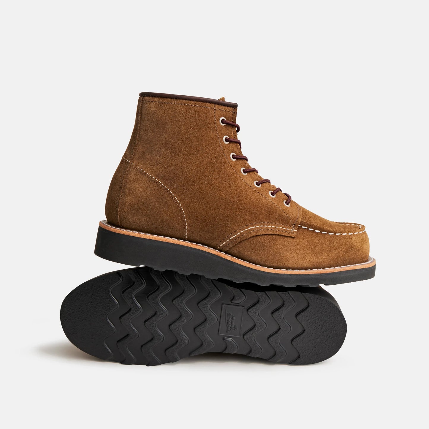6-Inch Classic Moc Short Boot in Olive Leather 3377 | Red Wing Heritage - Red Wing Shoes Women