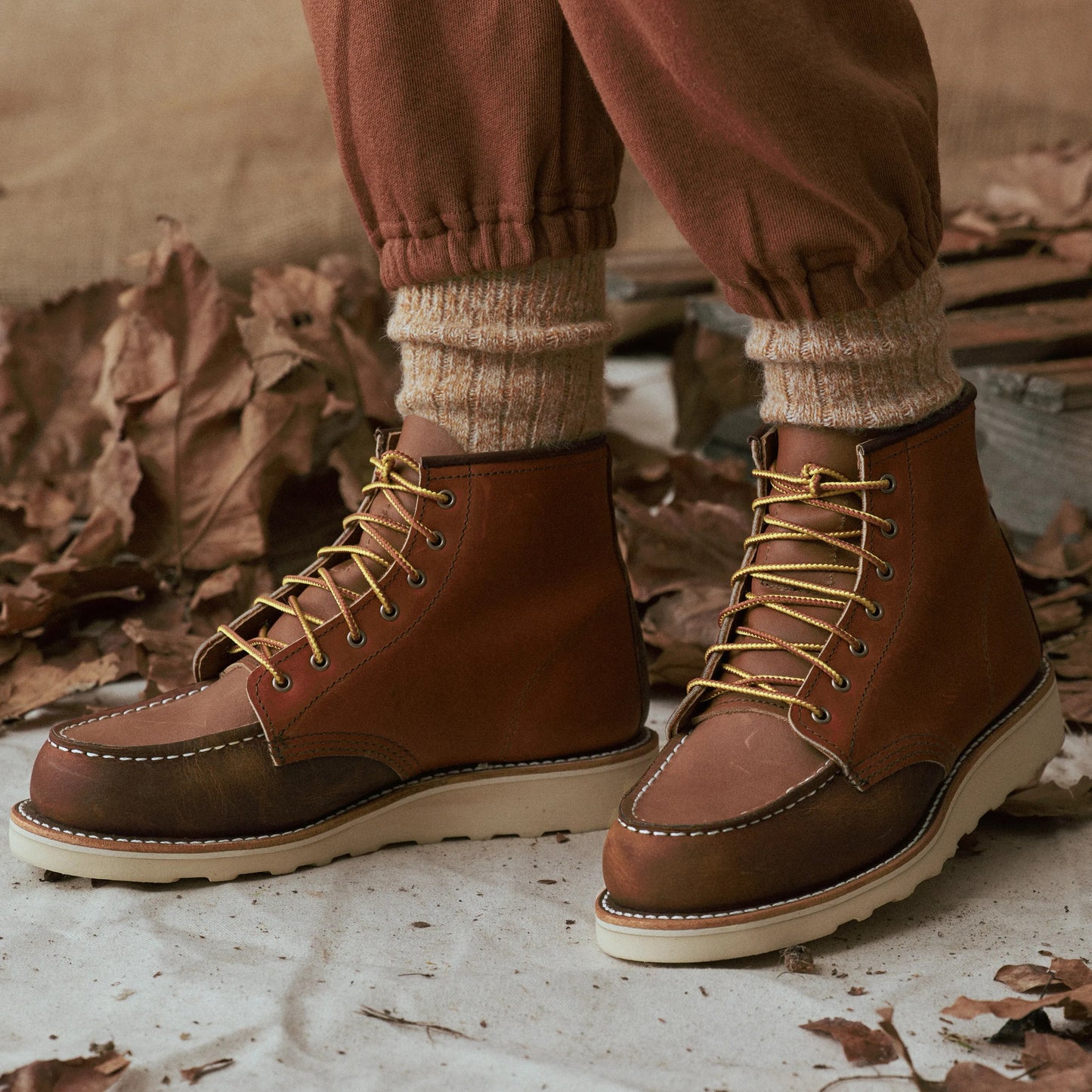 6-Inch Classic Moc Short Boot in Multi Brown 3475 | Red Wing Heritage - Red Wing Shoes Women