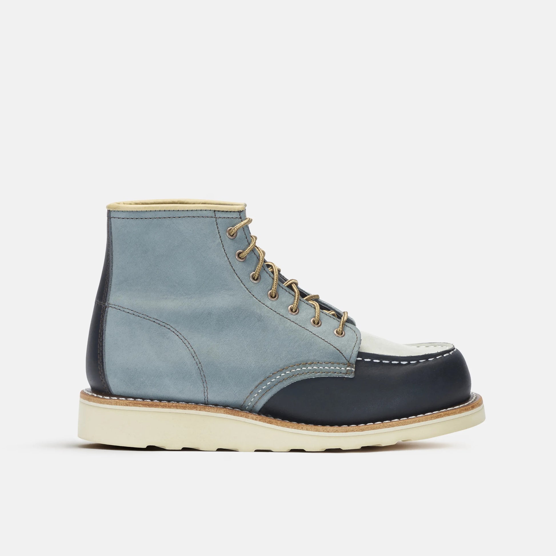 6-Inch Classic Moc Short Boot in Multi Indigo 3466 | Red Wing Heritage - Red Wing Shoes Women