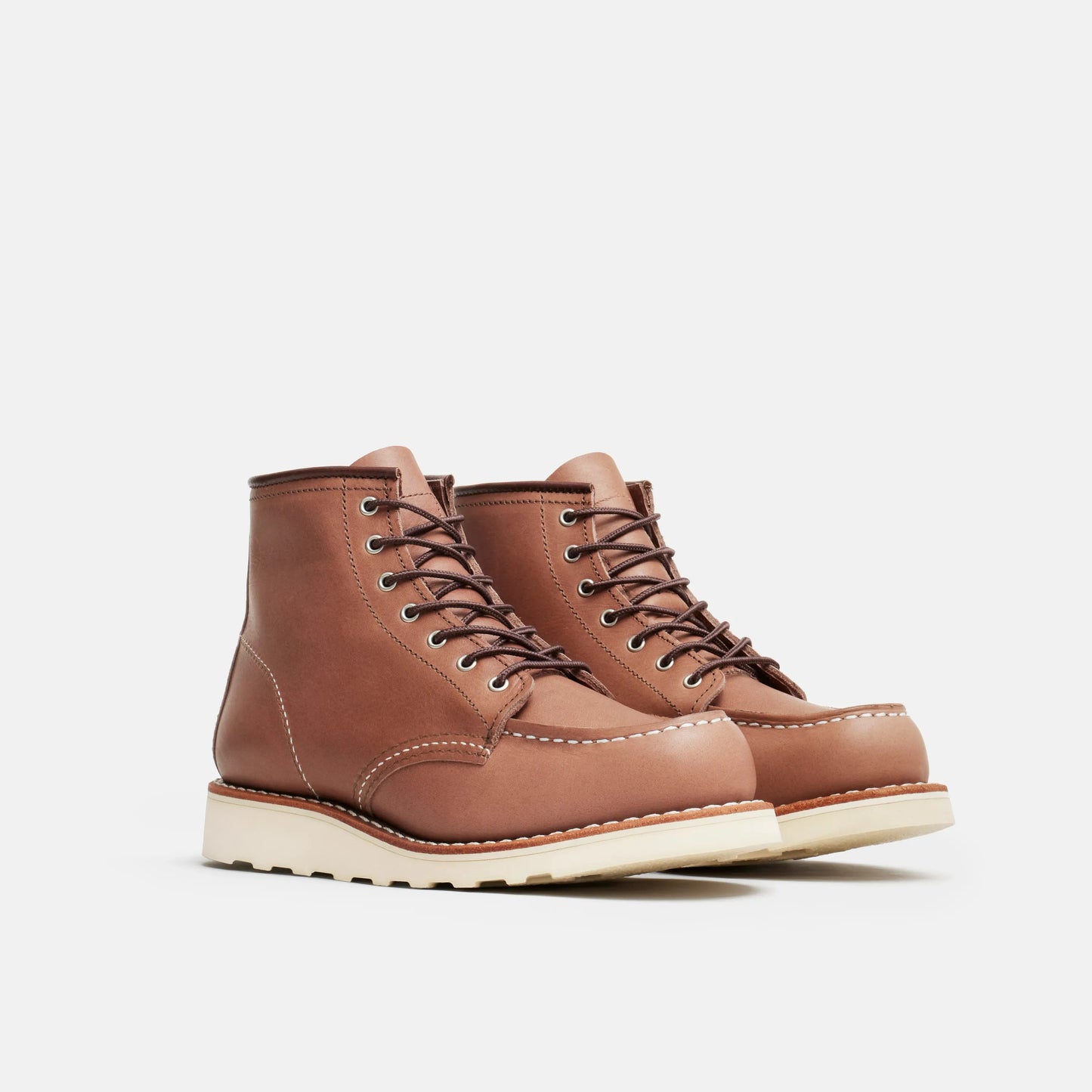6-Inch Classic Moc Short Boot in Mocha Leather 3426 | Red Wing Heritage - Red Wing Shoes Women