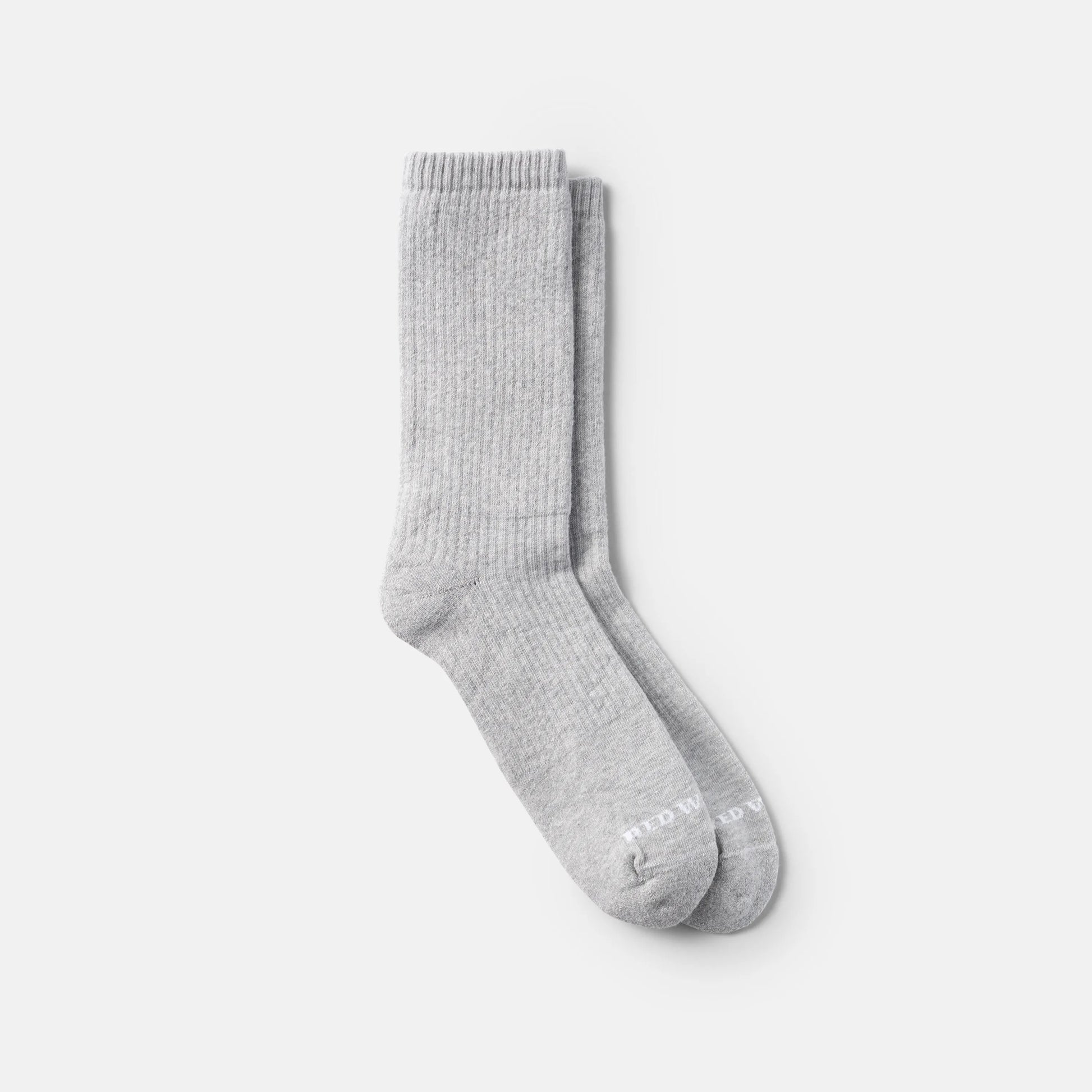 Unisex Cushion Crew Socks in Gray | Red Wing Heritage 97671 - Red Wing Shoes Apparel