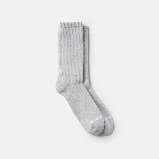Unisex Cushion Crew Socks in Gray | Red Wing Heritage 97671 - Red Wing Shoes Apparel