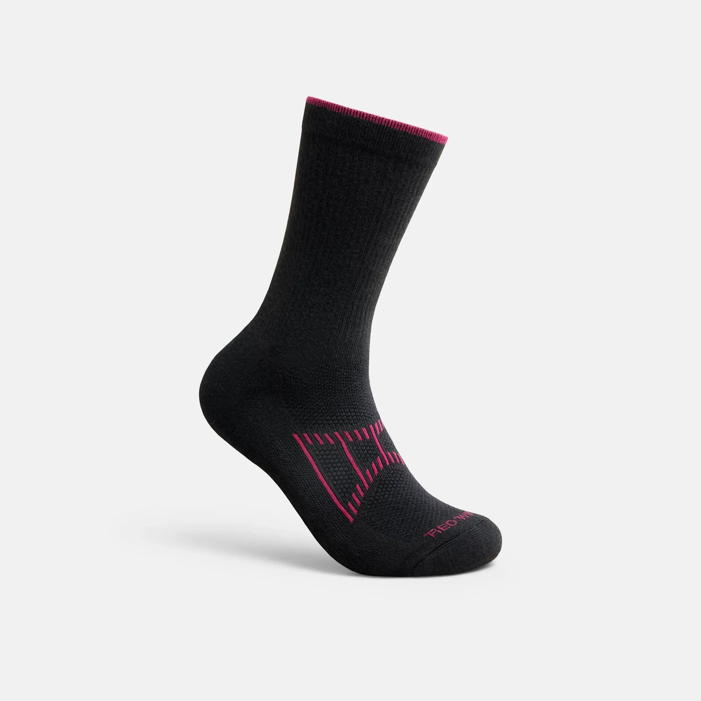 Unisex CoolMax® Blend Crew Sock in Black 97397 - Red Wing Shoes Apparel