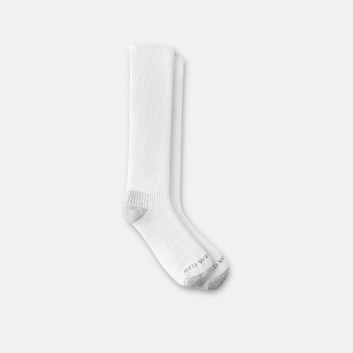 Unisex Cotton Blend Over-the-Calf Sock in White 97274 - Red Wing Shoes Apparel