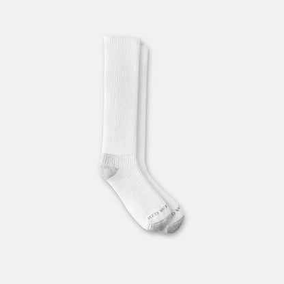 Unisex Cotton Blend Over-the-Calf Sock in White 97274 - Red Wing Shoes Apparel