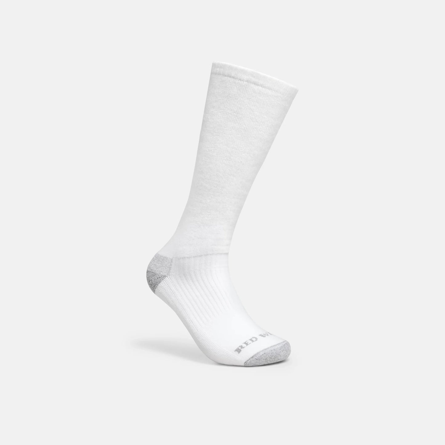 Unisex Cotton Blend Over-the-Calf Sock in White 97274 - Red Wing Shoes Apparel
