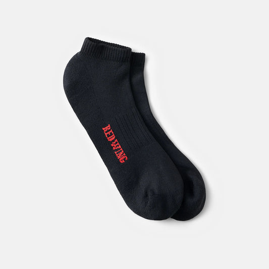 Unisex Breeze Nylon Low Cut Crew Sock in Black 97304 - Red Wing Shoes Apparel