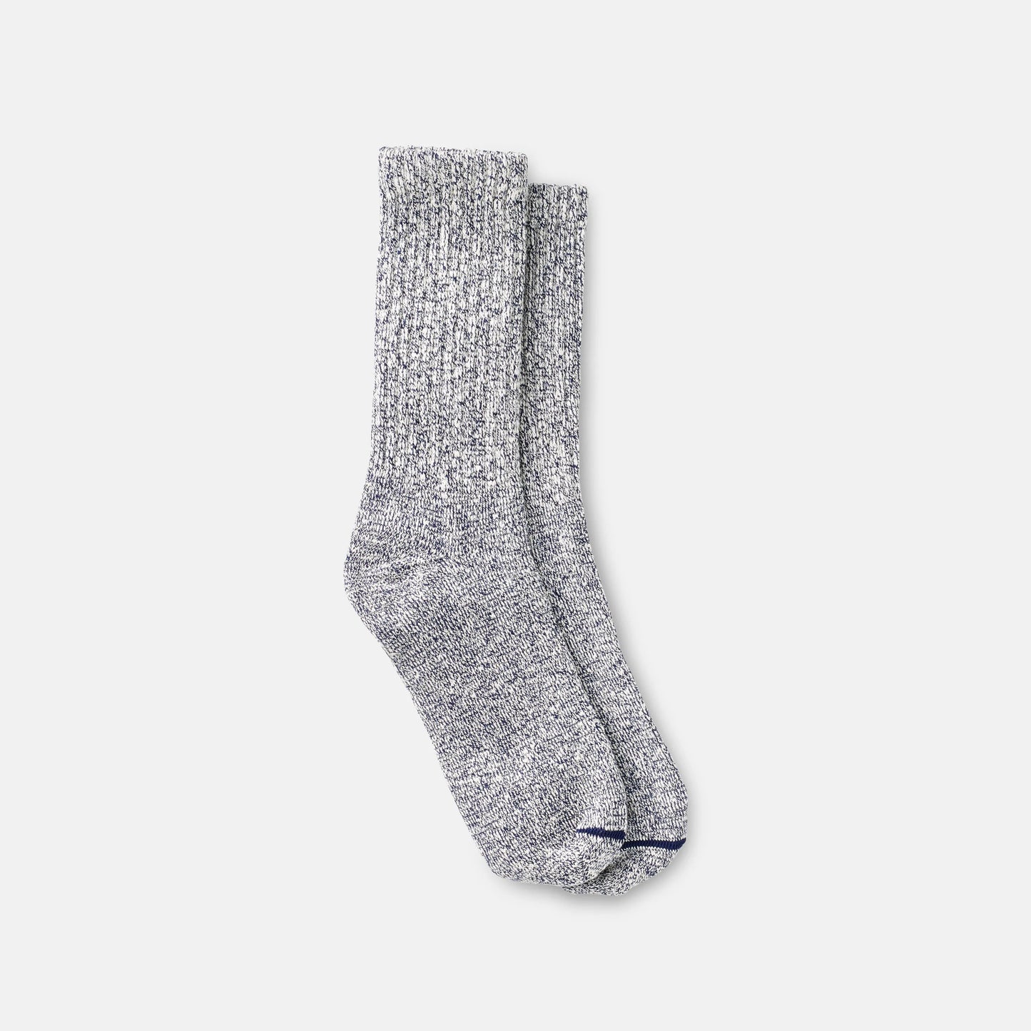 Unisex Cotton Blend Ragg Crew Socks in Navy/White Cotton Blend 97645 | Red Wing Heritage - Red Wing Shoes Apparel
