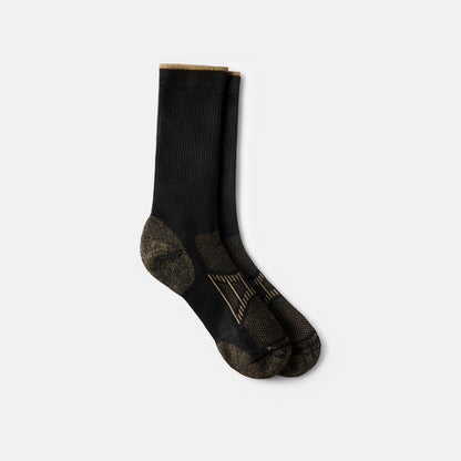 Unisex CoolMax® Blend Crew Sock in Black 97397 - Red Wing Shoes Apparel