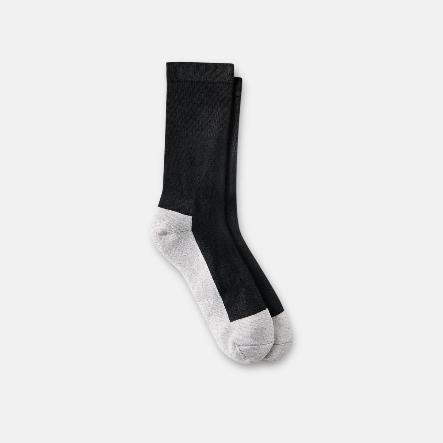 Unisex Coolmax® Blend Diabetic Crew Sock in Black - Red Wing Shoes Apparel