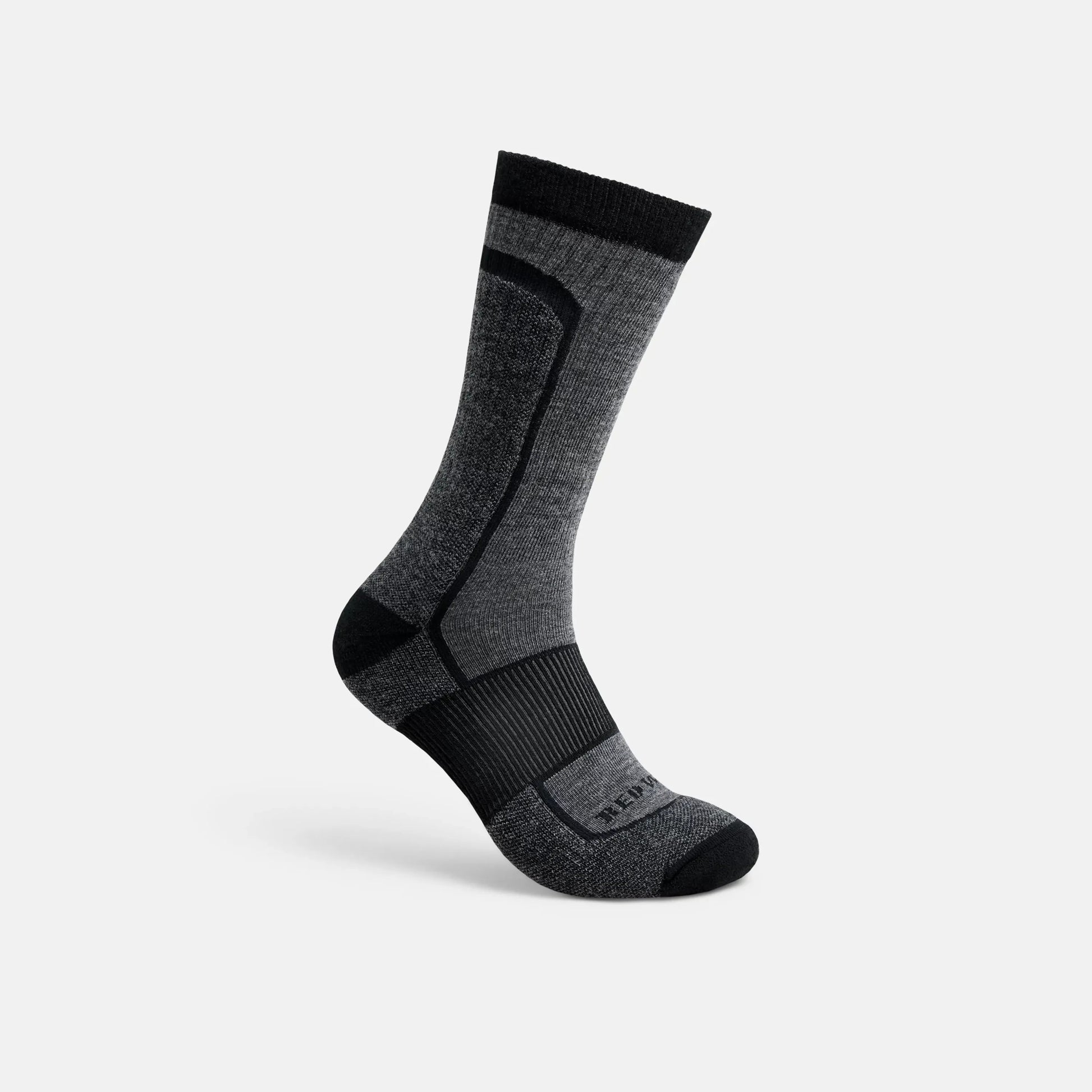 Unisex Merino Wool Blend Crew Sock in Black 97360 - Red Wing Shoes Apparel