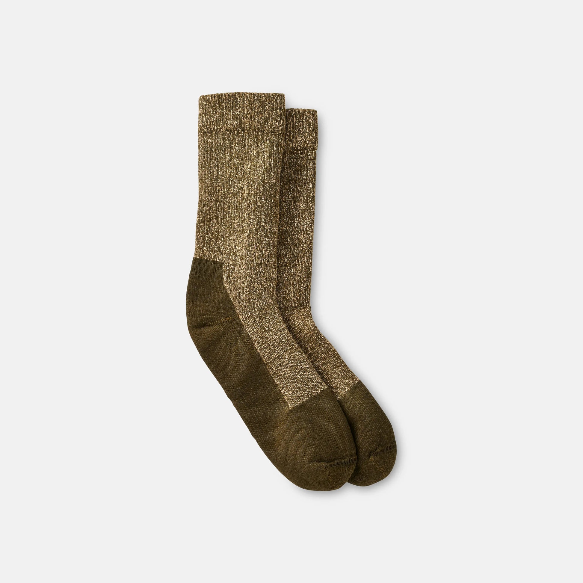 Unisex Deep Toe-Capped Crew Sock in Olive 97655 | Red Wing Heritage - Red Wing Shoes Apparel