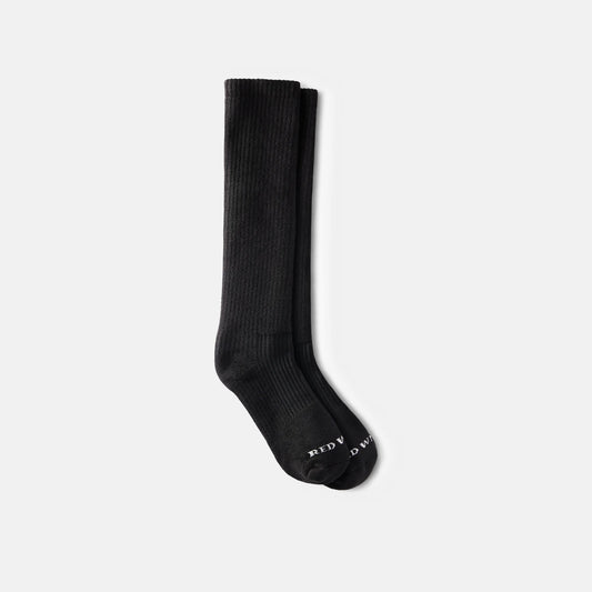 Unisex Cotton Blend Over-the-Calf Sock in Black 97273 - Red Wing Shoes Apparel