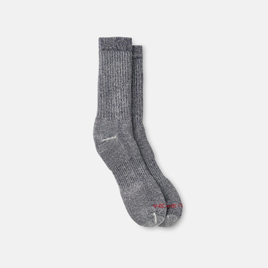 Unisex Full Crew Socks in Charcoal 97165 | Red Wing Heritage - Red Wing Shoes Apparel