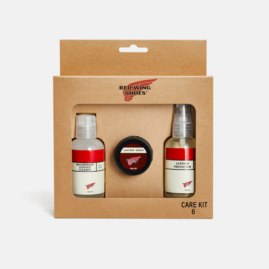 Care Kit #6 for Waterproof Full Grain, Nubuck or Smooth Finish Leathers 98022 - Red Wing Shoes Apparel